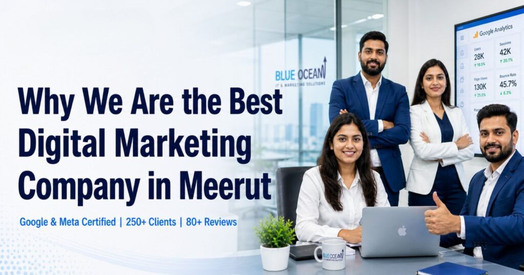 Best Digital Marketing Company in Meerut - Blue Ocean IT & Marketing Solutions Team
